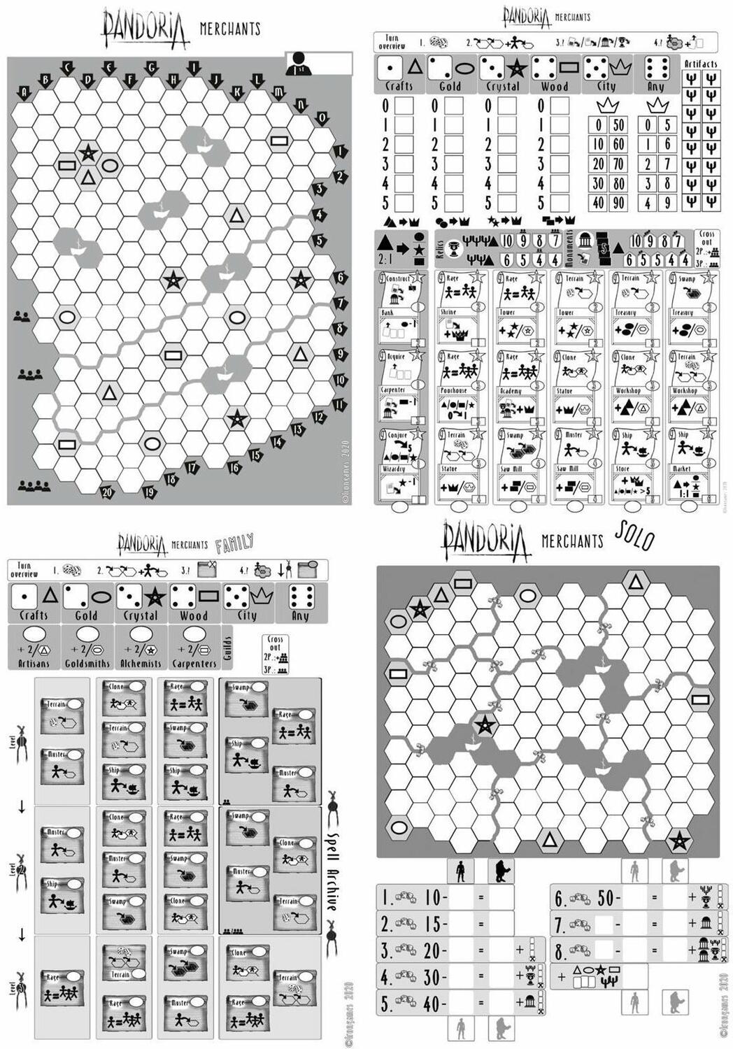 Pandoria: Merchants Eclate
