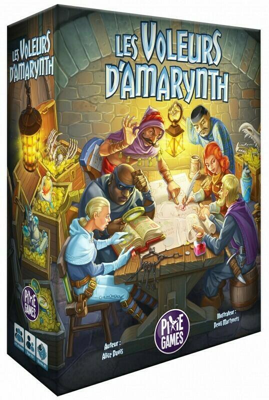 Les Voleurs d'Amarynth Cover 3d