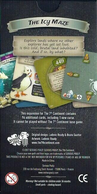 The 7th Continent: The Icy Maze Back