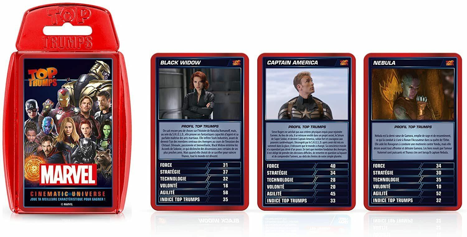 Top Trumps: Marvel - Cinematic Universe Eclate