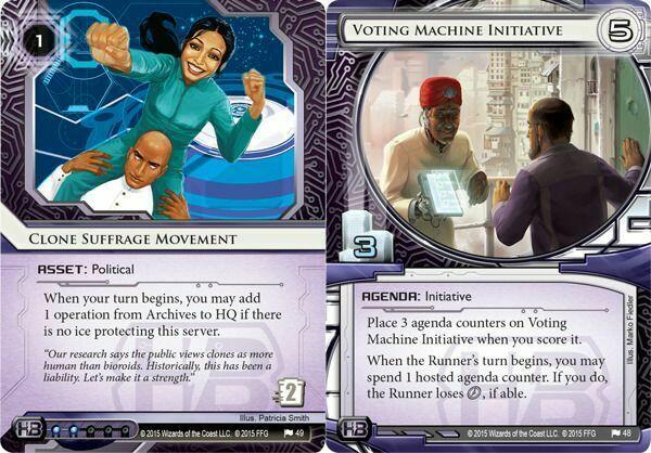 Android: Netrunner - Démocratie et Dogme Cartes