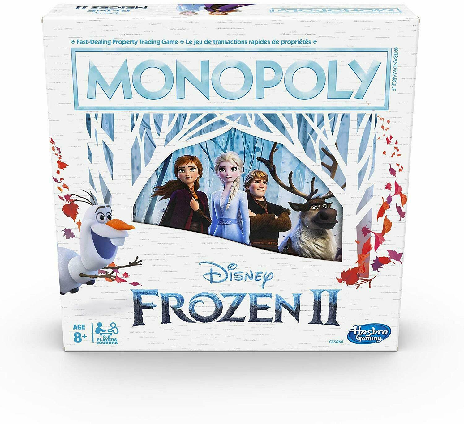 Monopoly: Frozen II Cover 3d