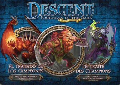 Descent: Voyages Dans les Ténèbres (Seconde Édition) - Le Traité des Champions Cover