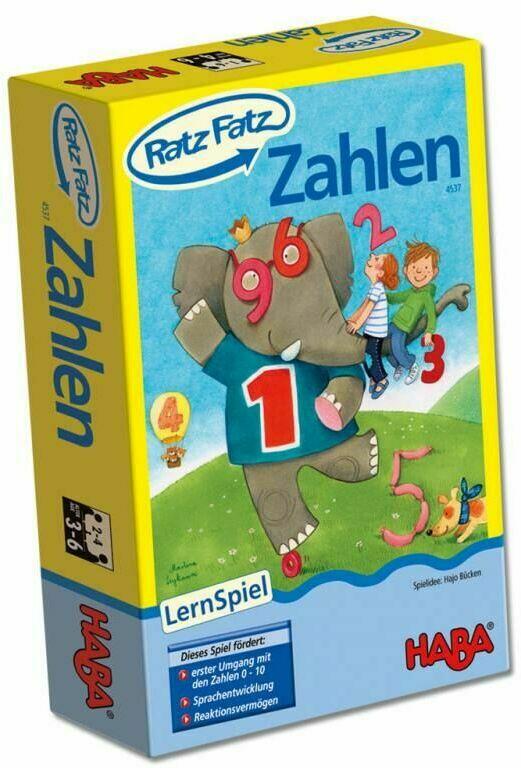 Ratz Fatz: Zahlen Cover 3d