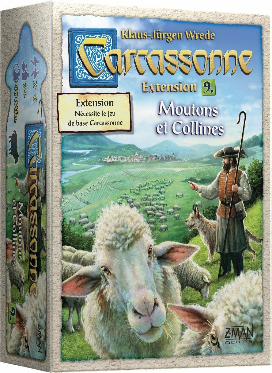 Carcassonne: Moutons et Collines Cover 3d
