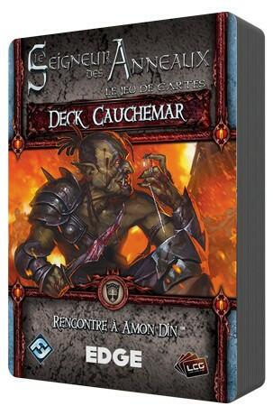 Le Seigneur des Anneaux: Le Jeu de Cartes - Deck Cauchemar - Rencontre à Amon Dîn Cover 3d