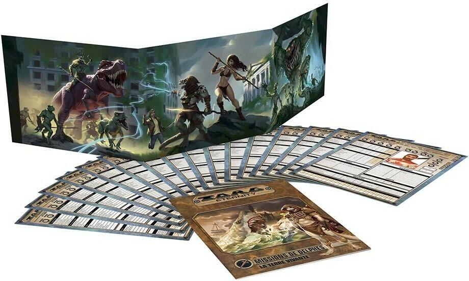 Torg Eternity: Écran du MJ de la Terre Vivante Eclate