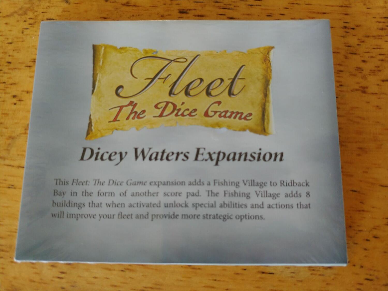 Fleet: The Dice Game - Dicey Waters Cover 3d