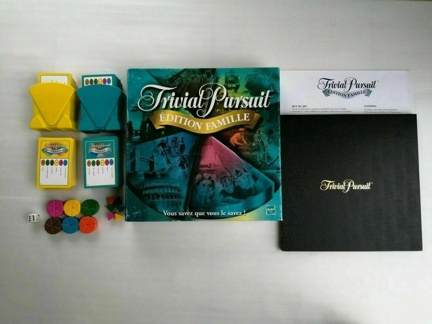 Trivial Pursuit: Édition Famille 2001 Eclate
