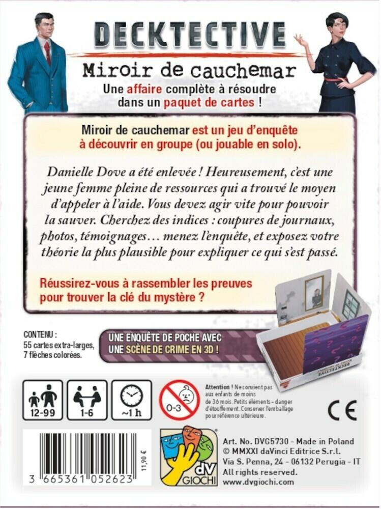 Decktective: Miroir de Cauchemar Back