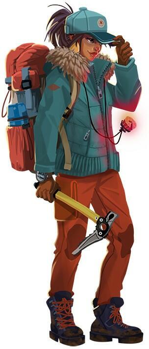 Gravity Stones Personnage