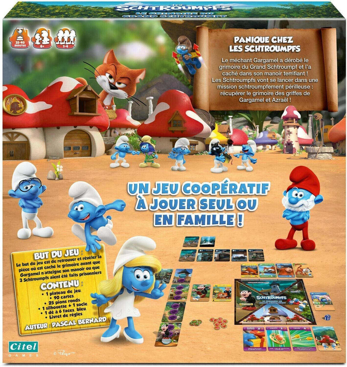 Les Schtroumpfs: Le Grimoire du Grand Schtroumpf Back