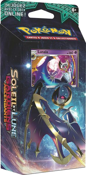 Pokémon Soleil et Lune: Gardien Ascendants - Lunala Cover Transparent
