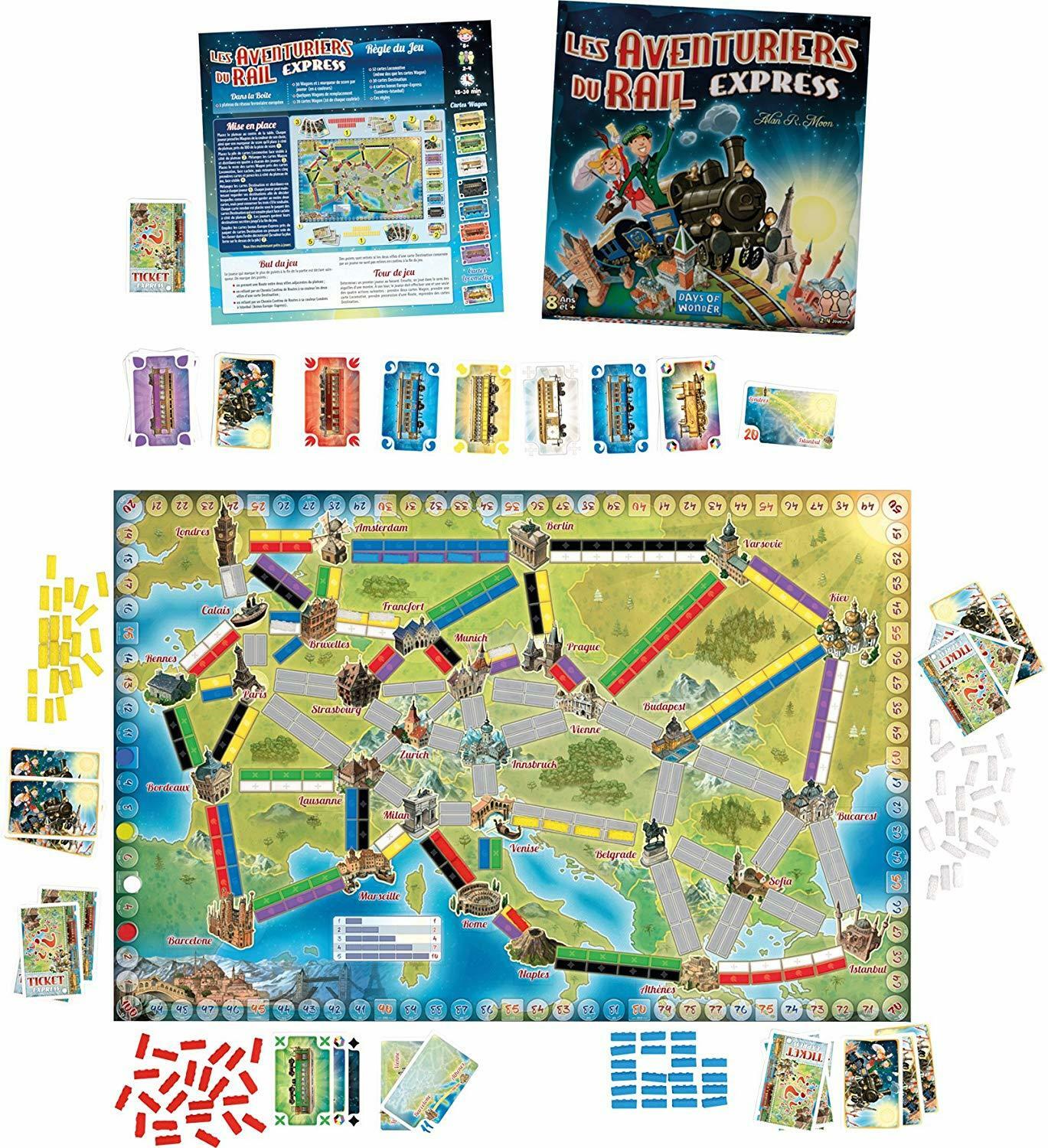 Les Aventuriers du Rail: Express Eclate