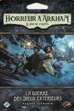 Horreur à Arkham: Le Jeu de Cartes - La Guerre des Dieux Extérieurs Cover