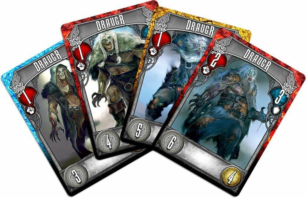 Champions de Midgard Cartes