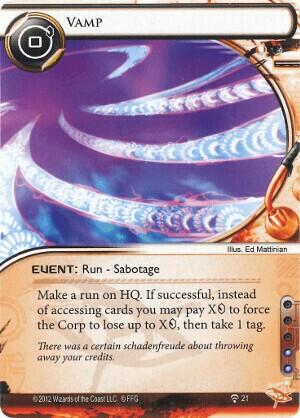 Android: Netrunner - Infimes Quantités Carte