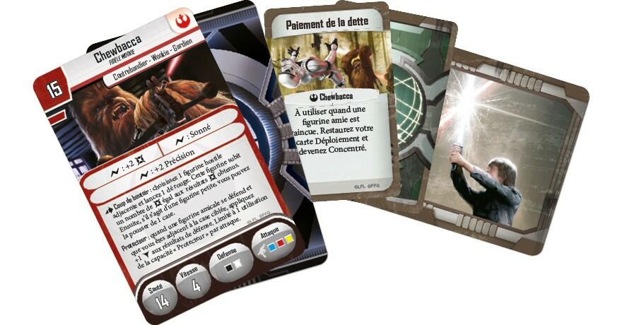 Star Wars: Assaut sur l'Empire - Chewbacca Cartes