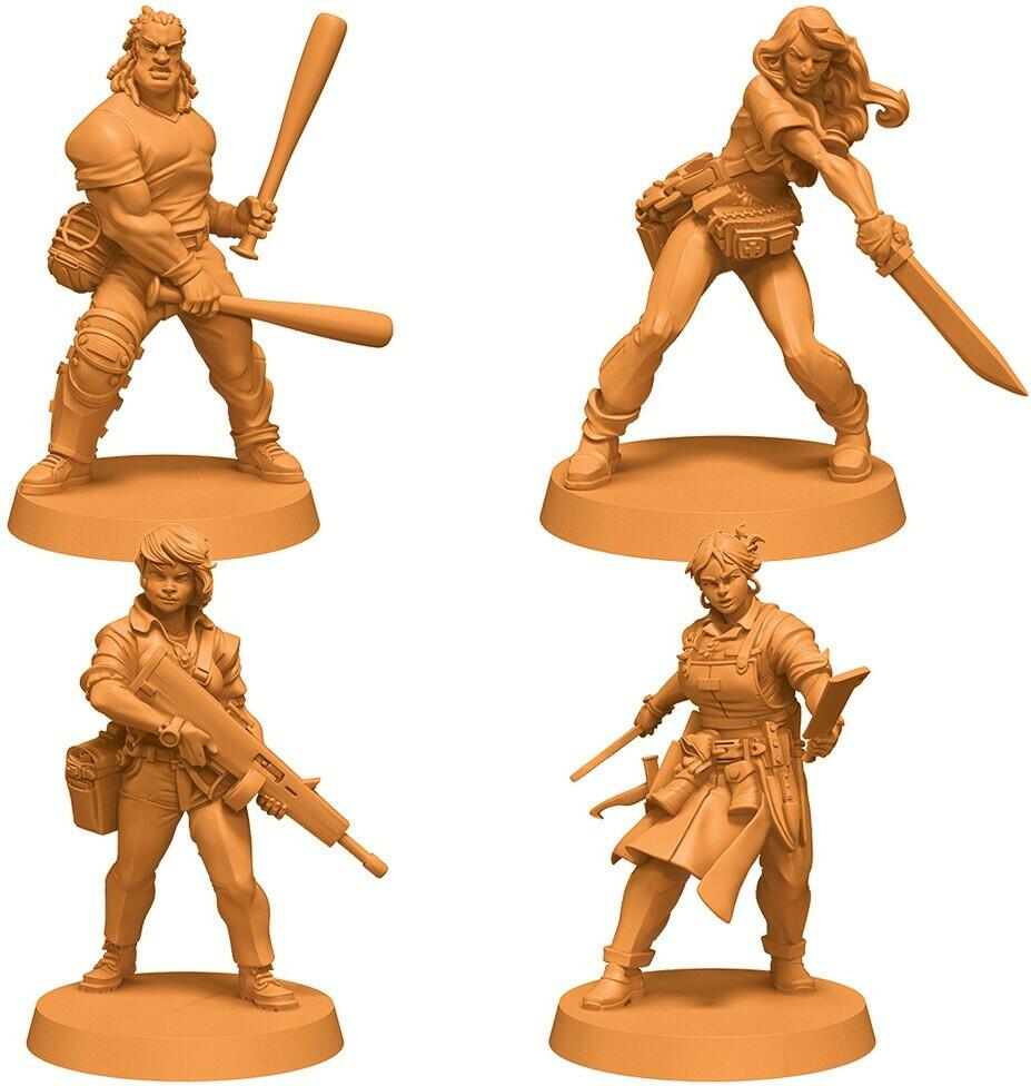 Zombicide: 2nd Edition - Chronicles Survivor Figurines