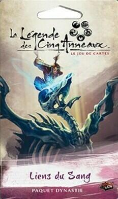 La Légende des Cinq Anneaux: Le Jeu de Cartes - Liens du Sang Cover