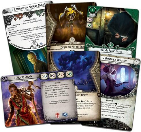 Horreur à Arkham: Le Jeu de Cartes - La Route de Carcosa Cartes