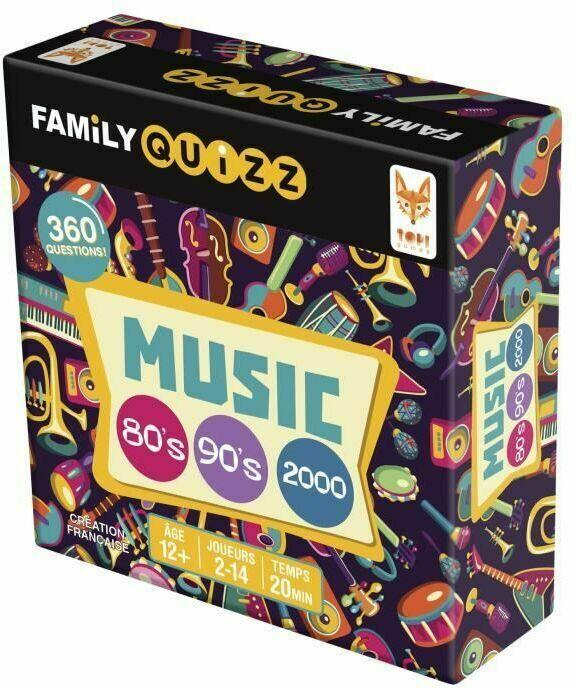 Family Quizz: Music 80's/90's/2000 Cover 3d