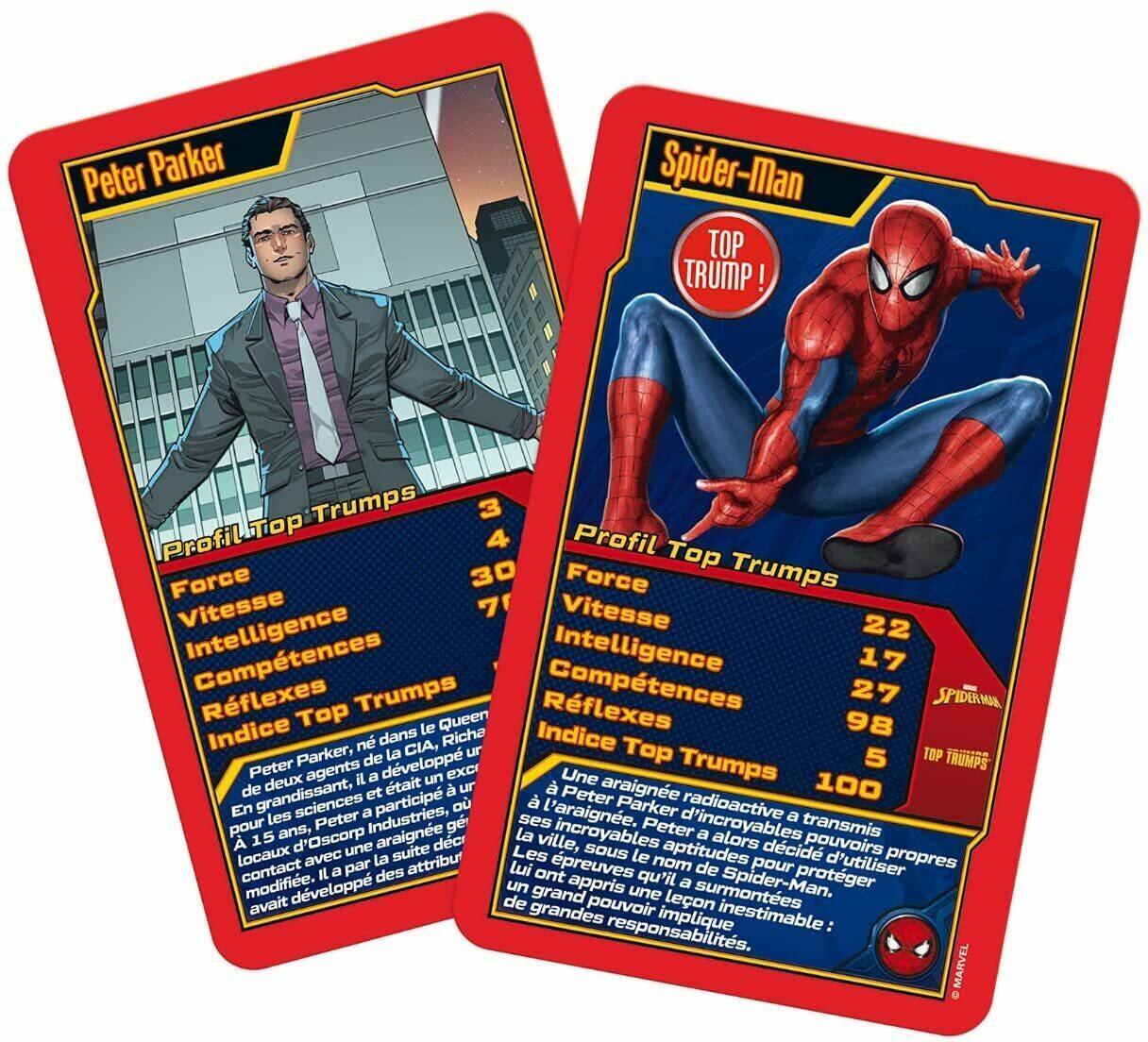 Top Trumps: Spider-Man Cartes