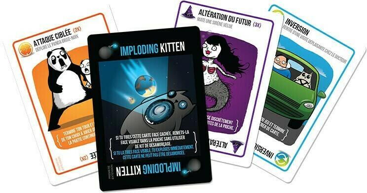Exploding Kittens: Imploding Kittens Cartes
