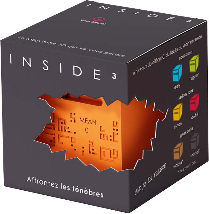 Inside³: Mean (Orange) Cover Transparent