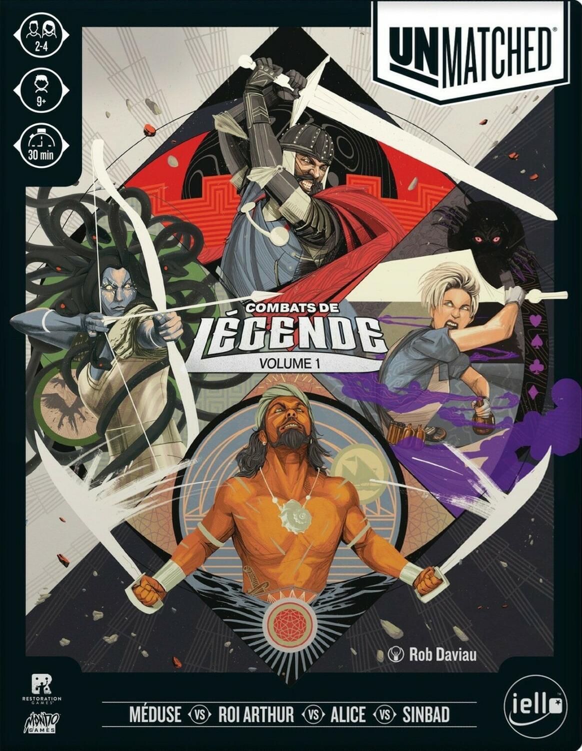 Unmatched: Combat de Légende - Volume 1 Cover