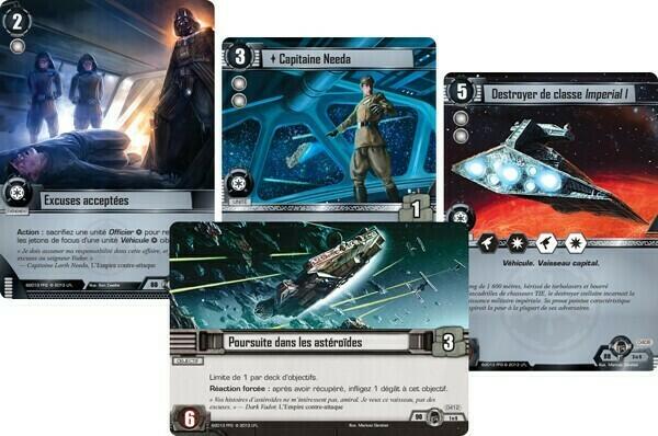 Star Wars: Le Jeu de Cartes - Aux Confins des Ténèbres Cartes