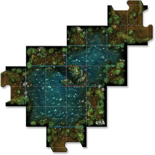 Descent: Voyages Dans les Ténèbres (Seconde Édition) - Les Marais du Troll Tuiles