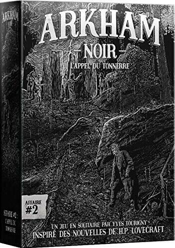 Arkham Noir: Affaire #2 - L'Appel du Tonnerre Cover 3d