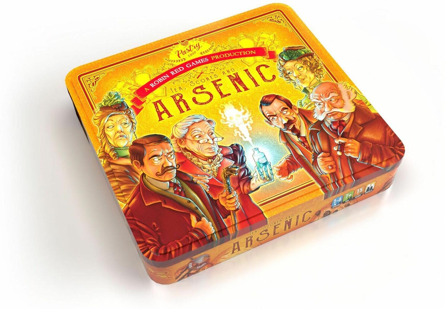 Tea, Scones, and ARSENIC Cover 3d