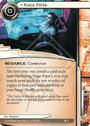 Android: Netrunner - La Vallée Carte