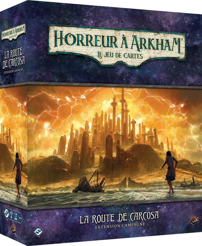 Horreur à Arkham: Le Jeu de Cartes - La Route de Carcosa - Campagne Cover 3d