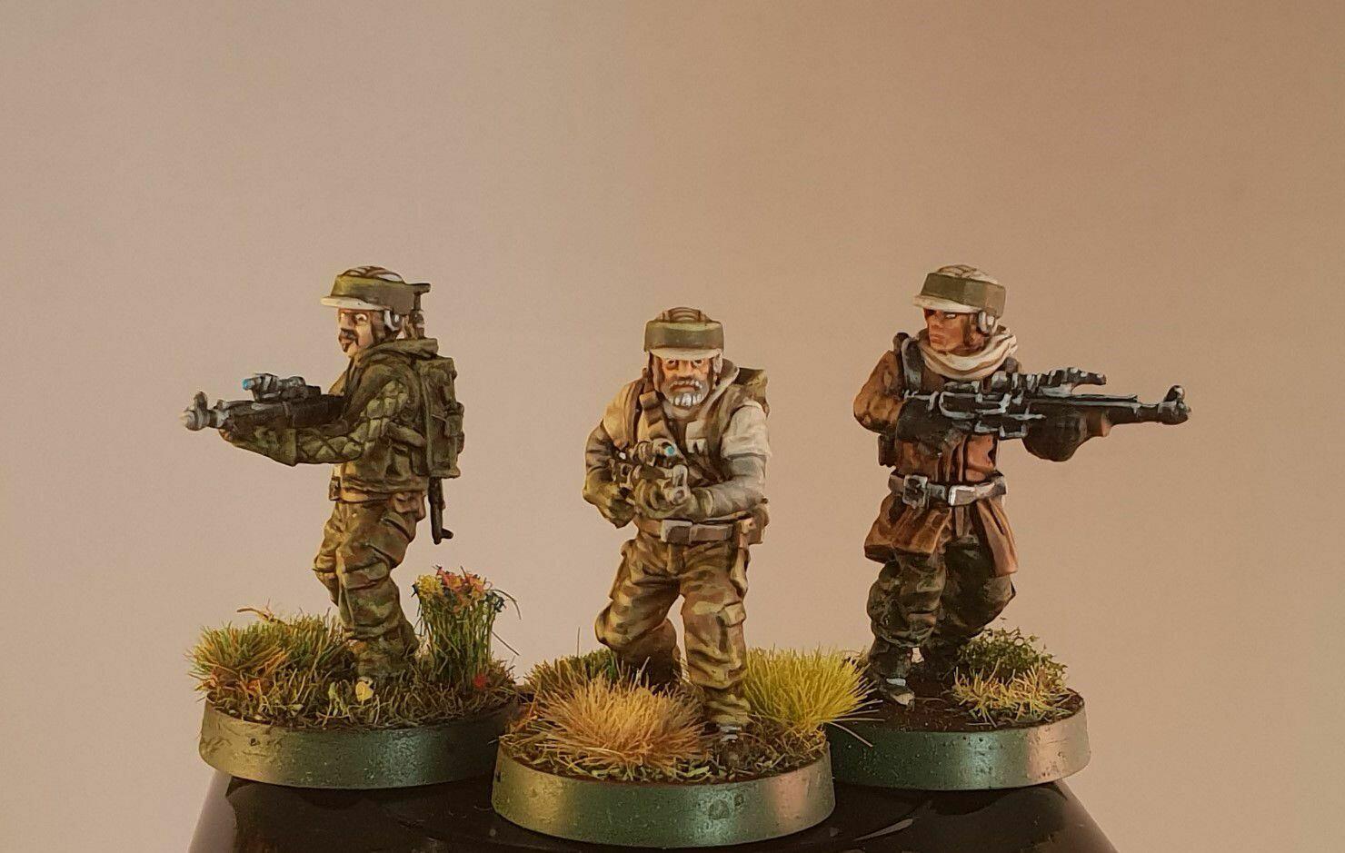 Star Wars: Assaut sur l'Empire - Soldats Rebelles Figurines