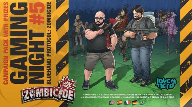 Zombicide: Gaming Night #5 - Bluehand Protocol Cover