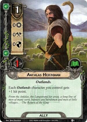 Le Seigneur des Anneaux: Le Jeu de Cartes - Les Craintes de l'Intendant Carte