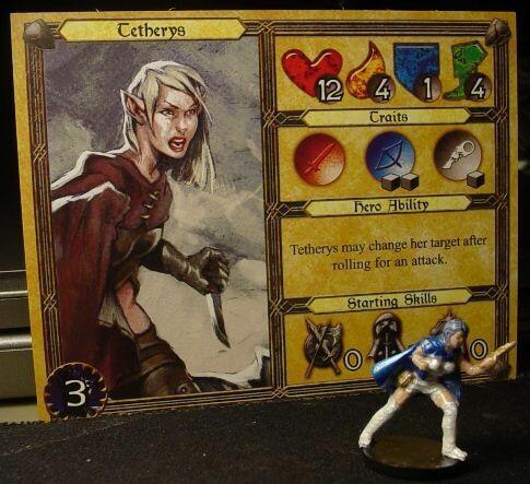 Descent: Voyages Dans les Ténèbres - Le Puits des Ténèbres Personnage