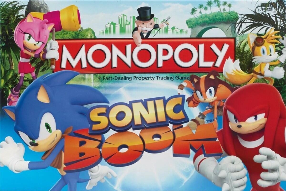 Monopoly: Sonic Boom Cover