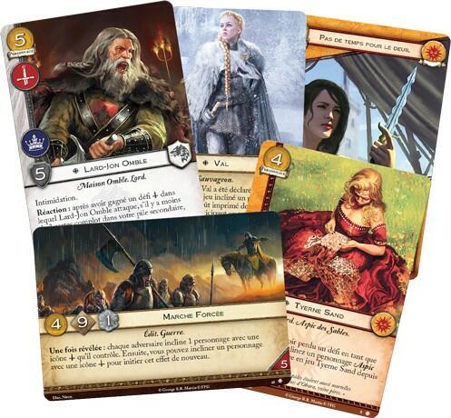 Le Trône de Fer: Le Jeu de Cartes - Les Sables de Dorne Cartes