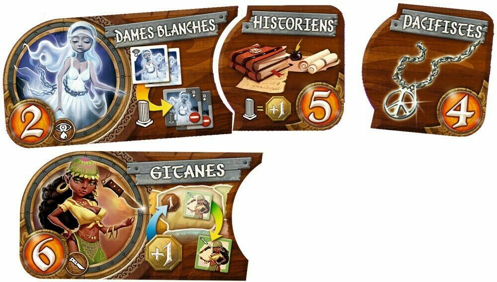 Small World: Honneur aux Dames ! Tuiles