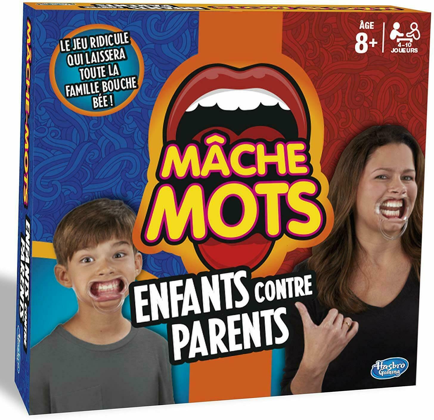 Mâche-Mots: Enfants Contre Parents Cover 3d