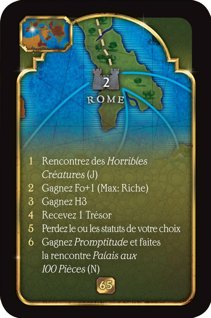 Tales of Arabian Nights Carte