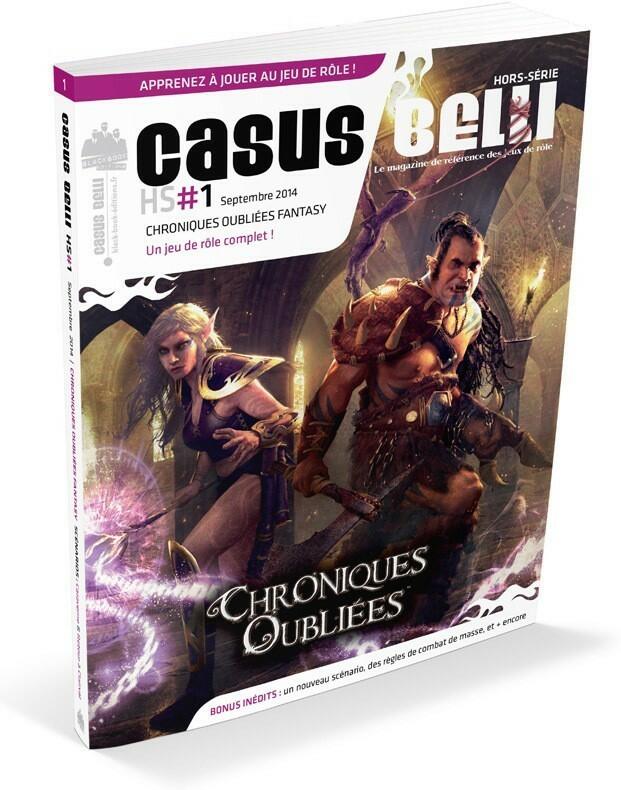 Chroniques Oubliées: Fantasy - Hors-série Casus Belli n°1 Cover 3d