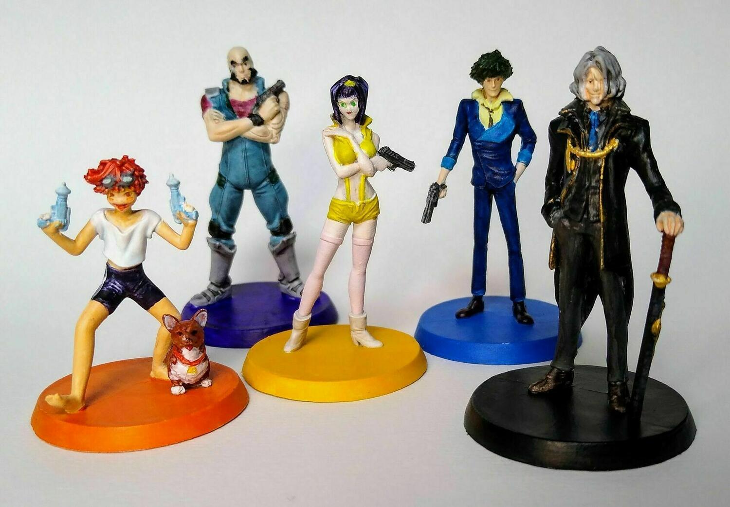 Cowboy Bebop: Space Serenade Figurines