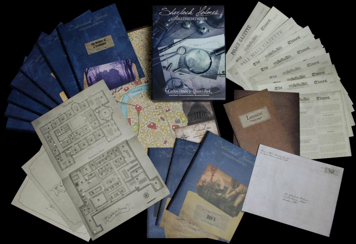 Sherlock Holmes: Détective Conseil - Carlton House & Queen's Park Eclate