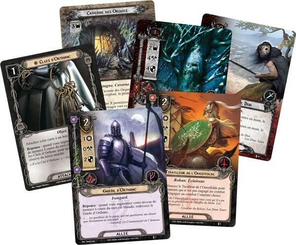 Le Seigneur des Anneaux: Le Jeu de Cartes - L'Appel de l'Isengard Cartes