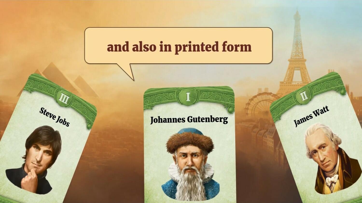 Through the Ages: Nouveaux Horizons Cartes